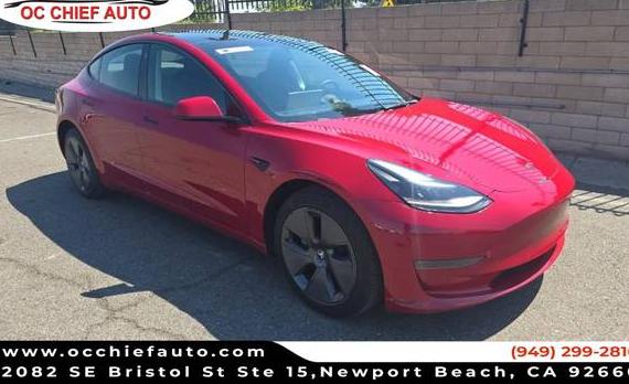 TESLA MODEL 3 2022 5YJ3E1EA2NF375676 image